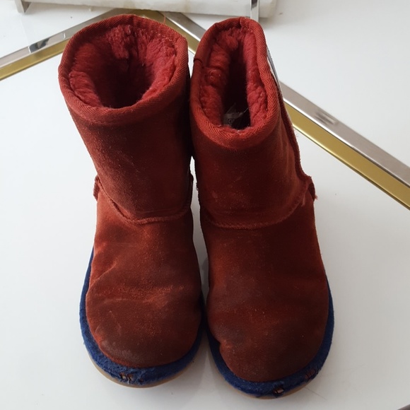 UGG | Shoes | Red Uggs With Blue 